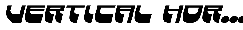 Preview Vertical Horizon Bold Italic