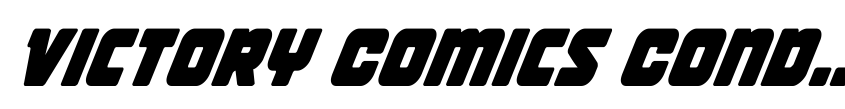 Preview Victory Comics Condensed Italic