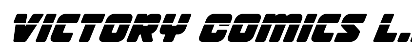 Preview Victory Comics Laser Italic
