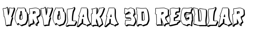 Preview Vorvolaka 3D Regular