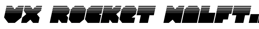 Preview VX Rocket Halftone Italic