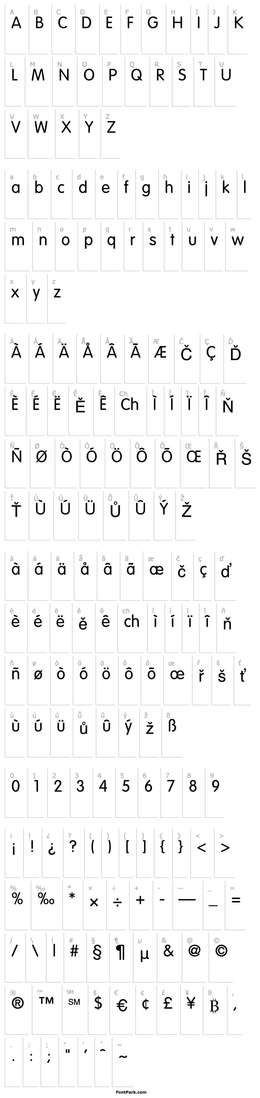 Overview VAGRounded Lt-Normal