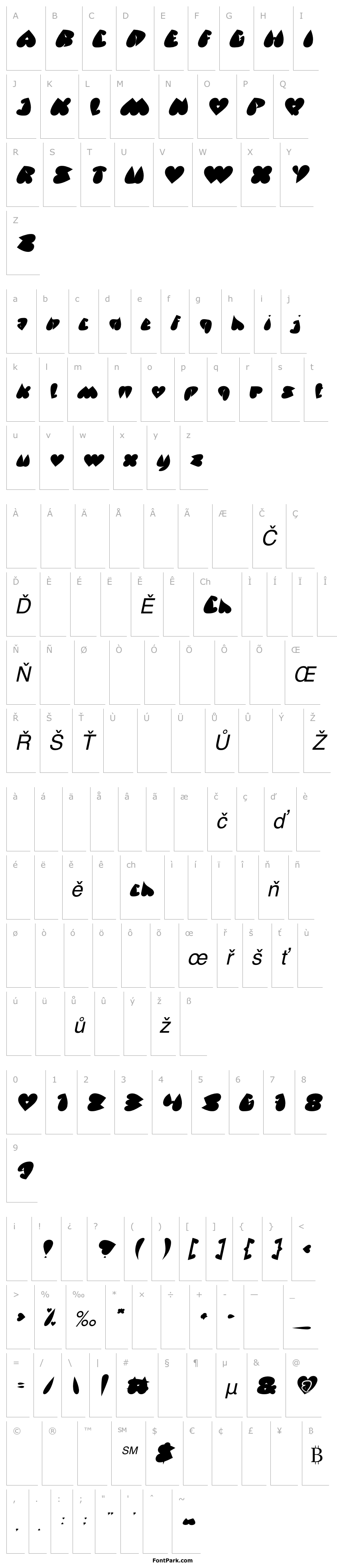 Overview VALENTINE DAYS Italic