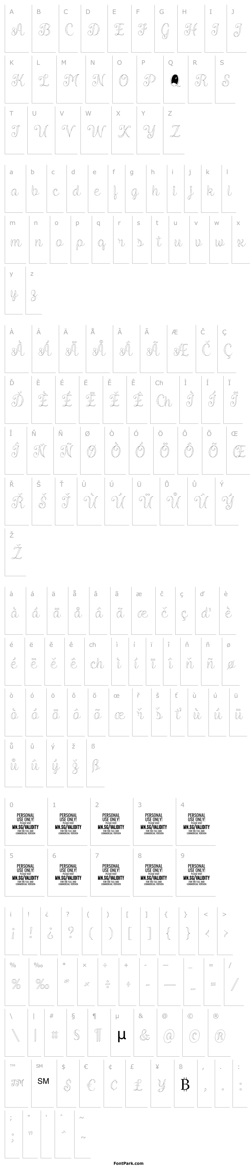 Overview ValidityScriptThinPERSONALUSE