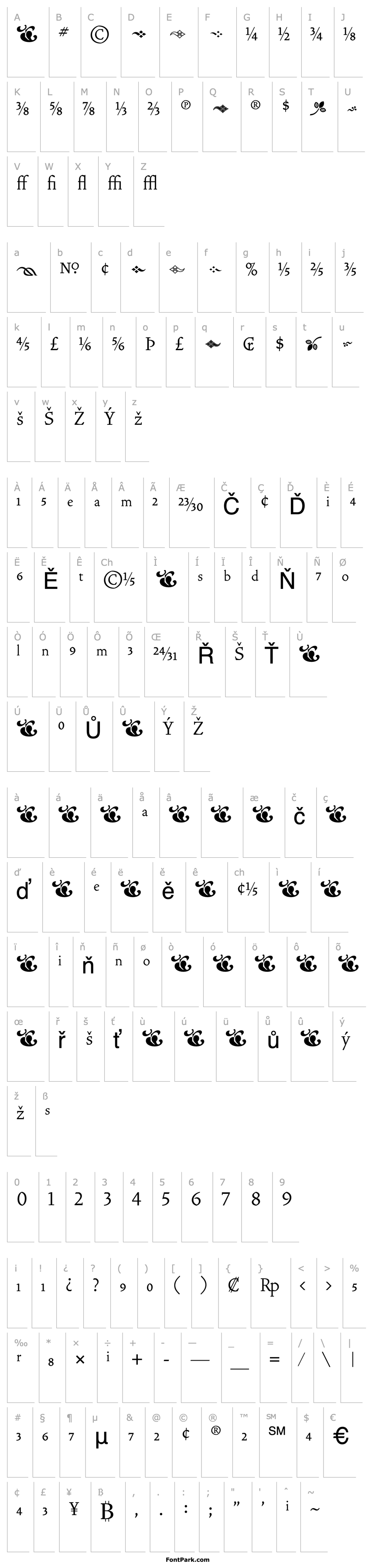 Přehled VendettaLightFractions