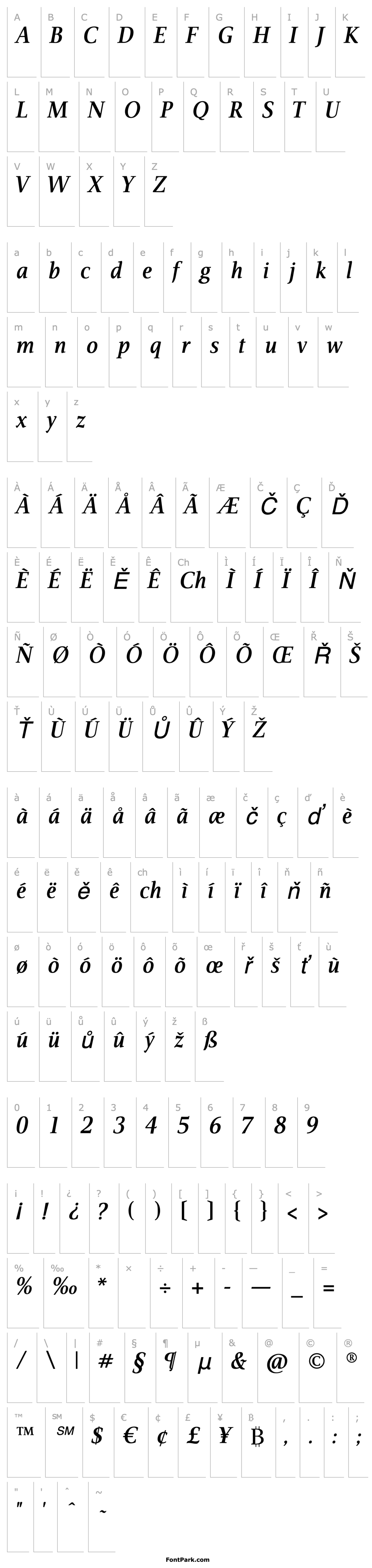 Overview Veritas-SemiBold-Italic