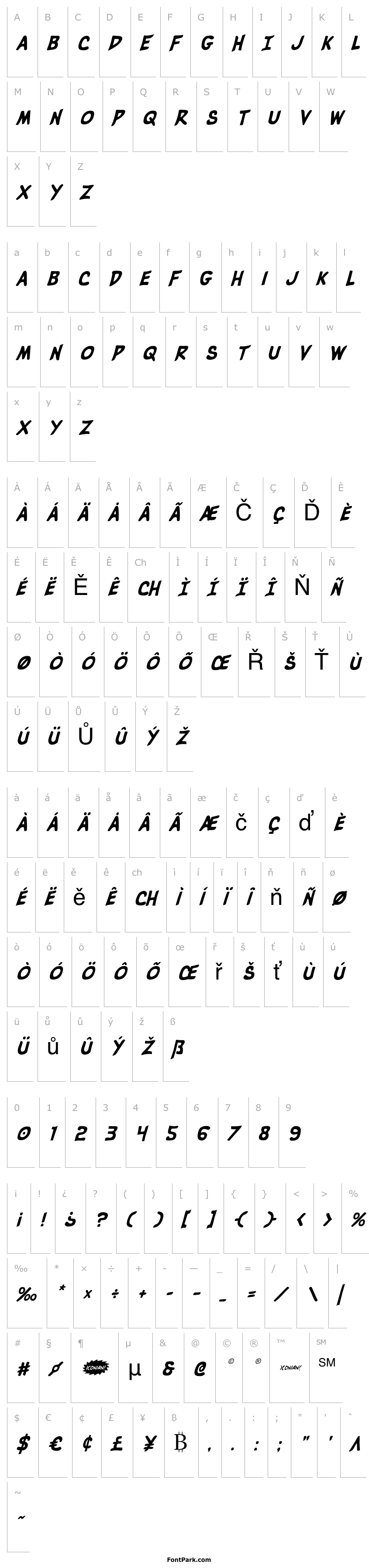 Přehled Villain Team-Up Spiked Italic