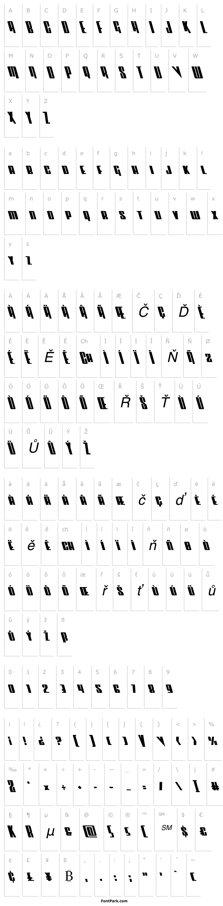 Overview Vindicator Leftalic