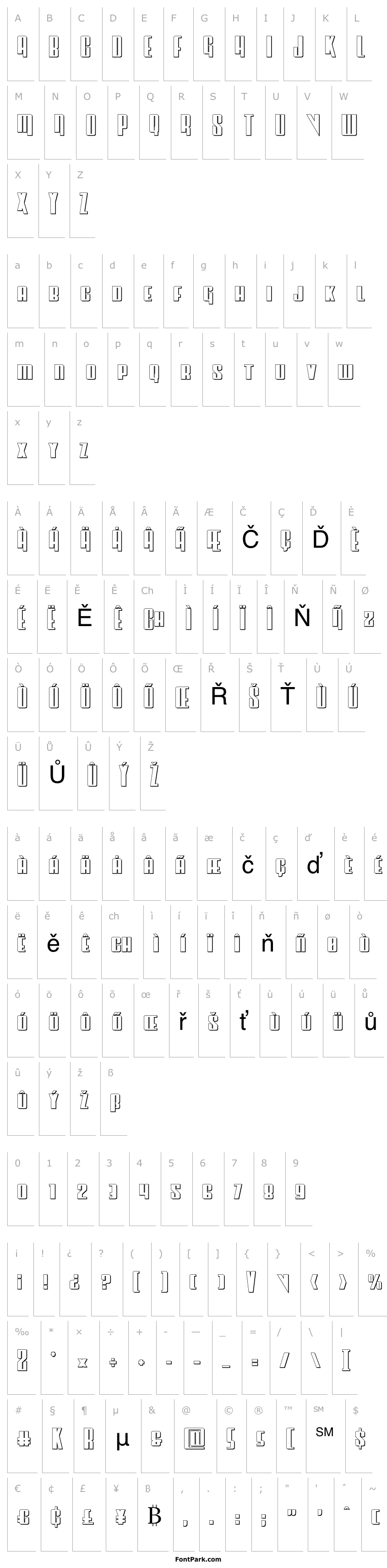 Přehled Vindicator Outline