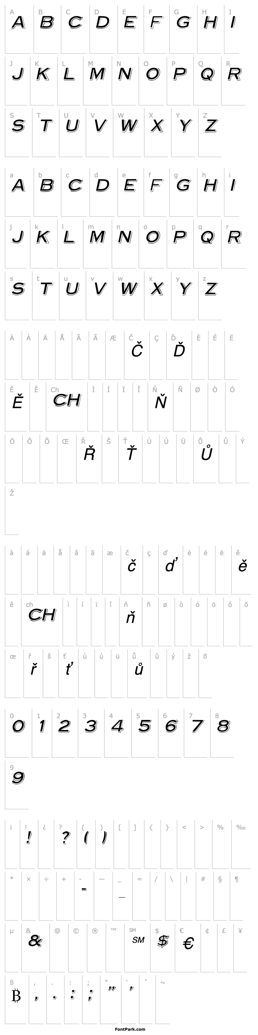 Přehled VinylCapsHeavy Italic