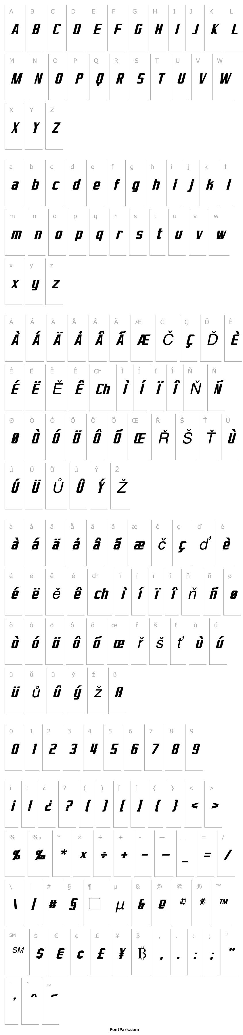 Overview Virtucorp Italic