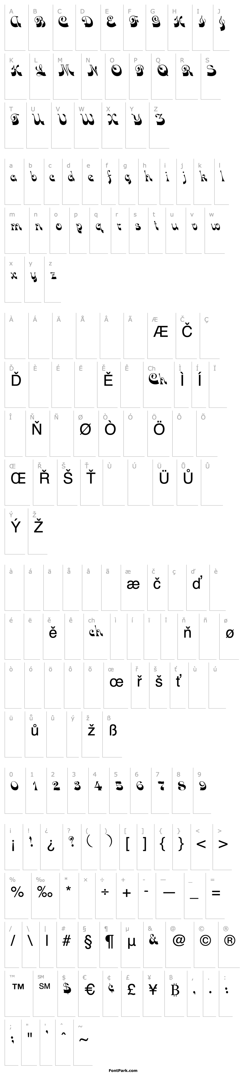 Přehled VocoScriptSSK Regular