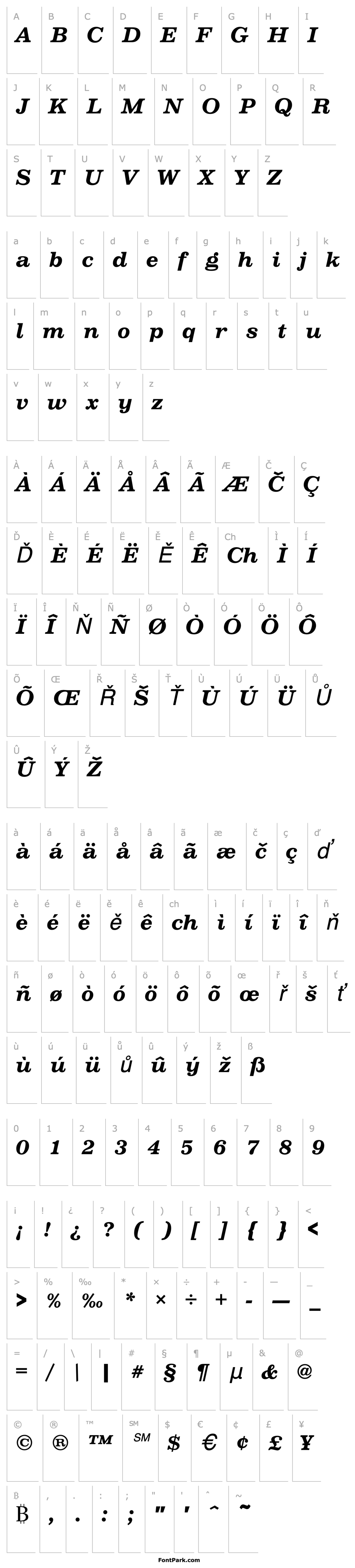 Přehled VoltaTMed Italic