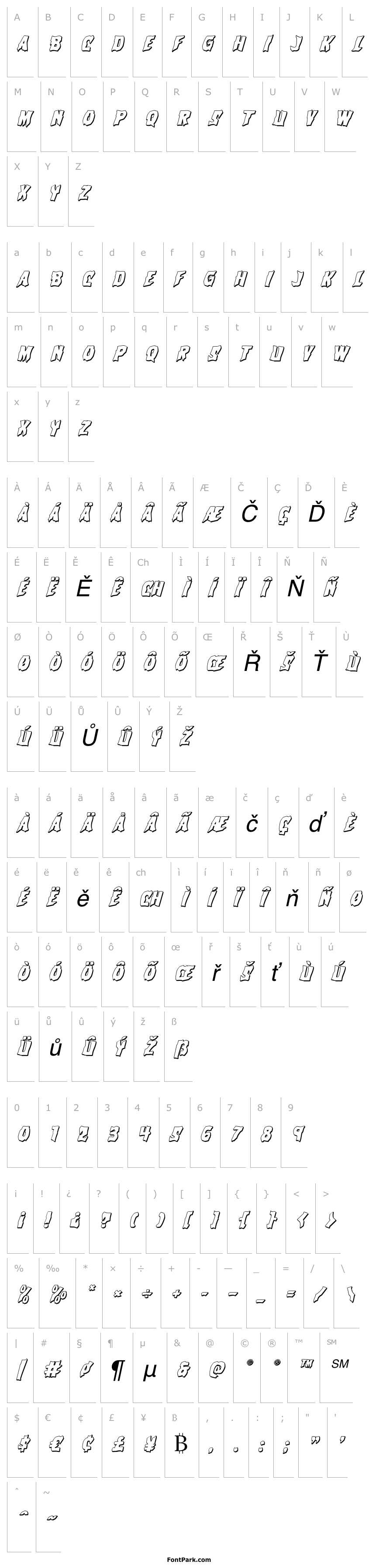Přehled Vorvolaka 3D Italic