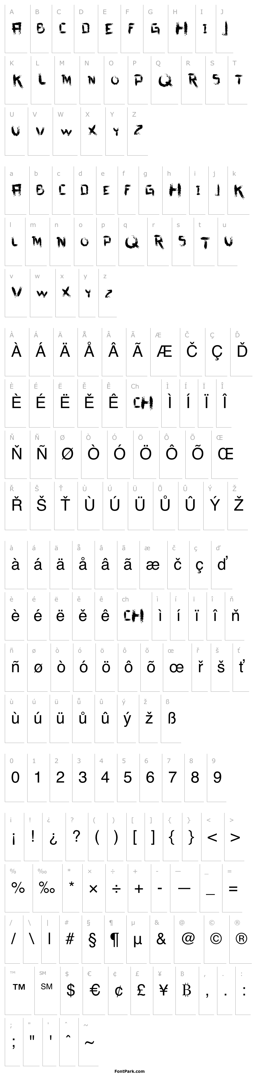 Přehled vtks dirty letters