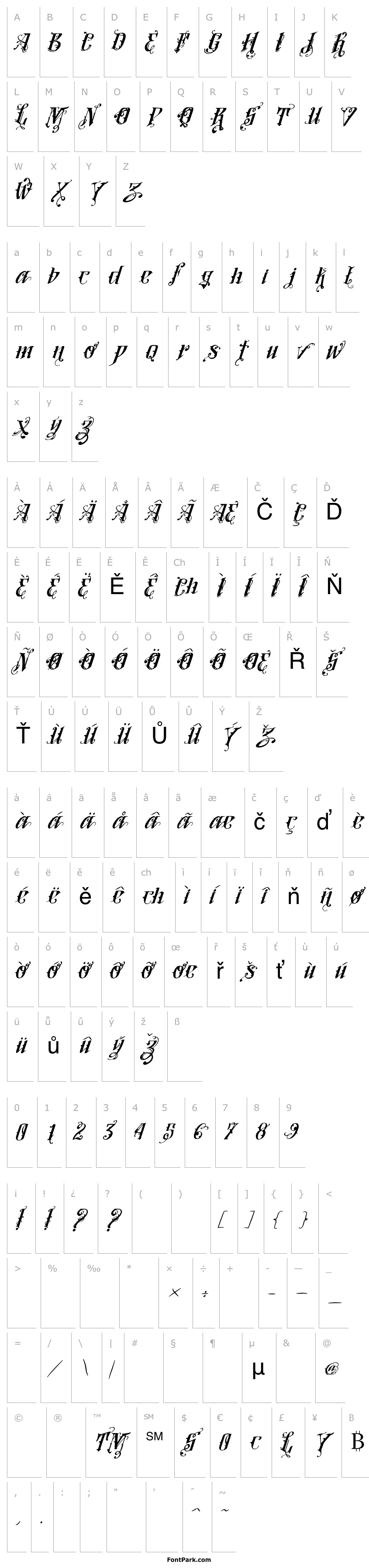 Přehled Vtks Lovers Italic