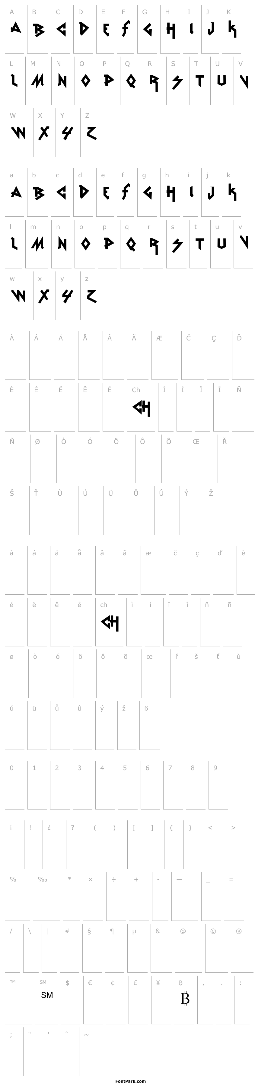 vtks Rude Metal Font | FontPark.com