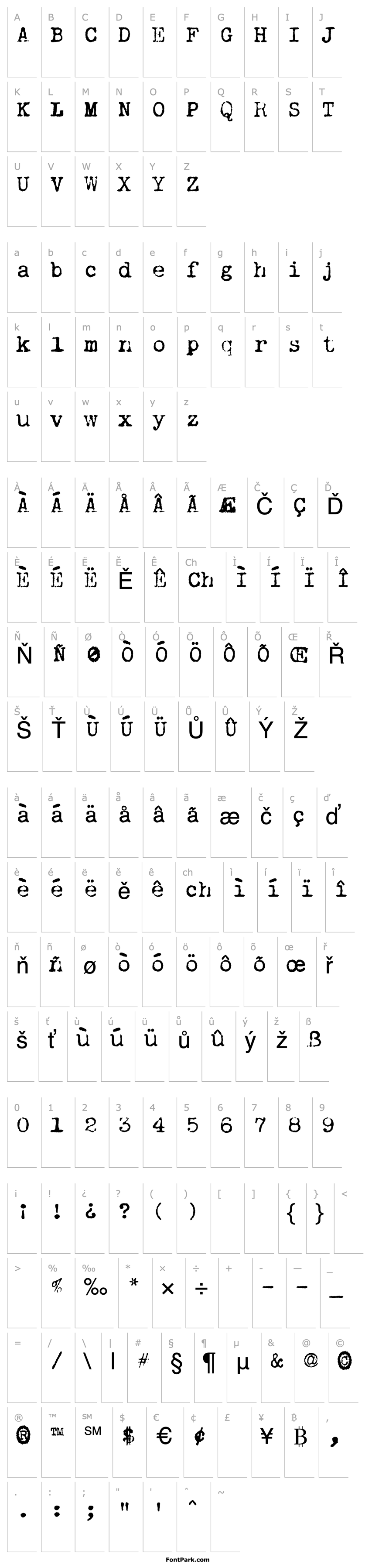 Overview VTypewriter-RemingtonPremiere