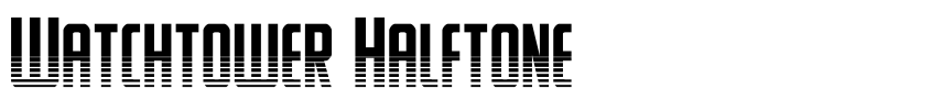 Preview Watchtower Halftone