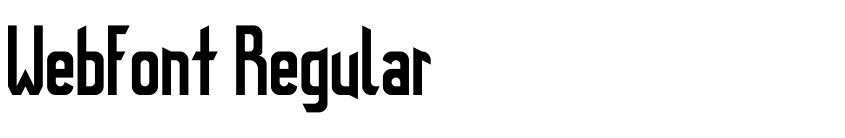 Preview WebFont Regular