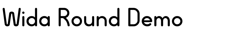 Preview Wida Round Demo