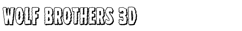 Preview Wolf Brothers 3D