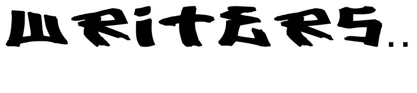 Font Writers 2 by Unknown
