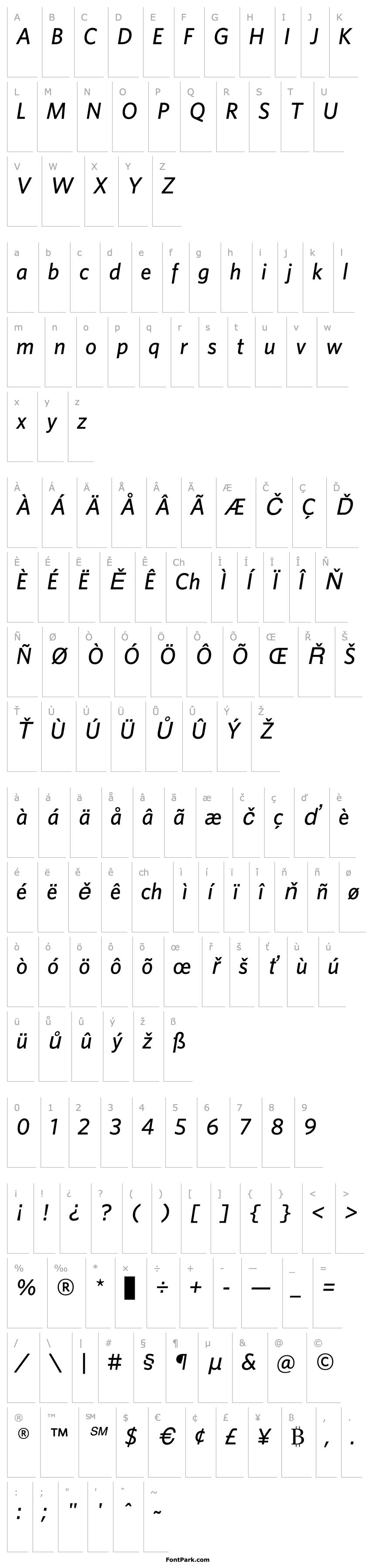 Přehled Whitney-MediumItalic