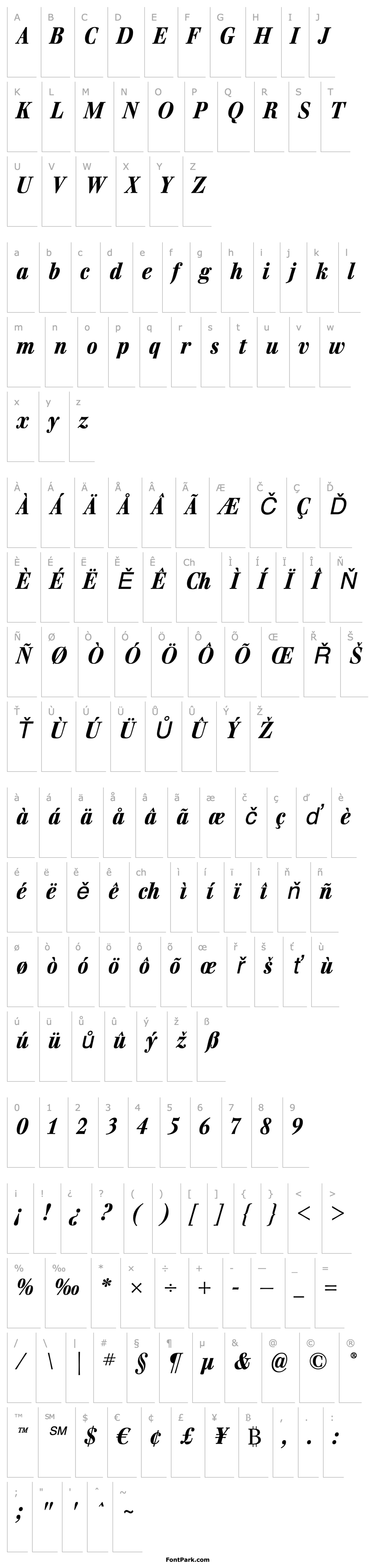 Overview WalburnBlack Italic