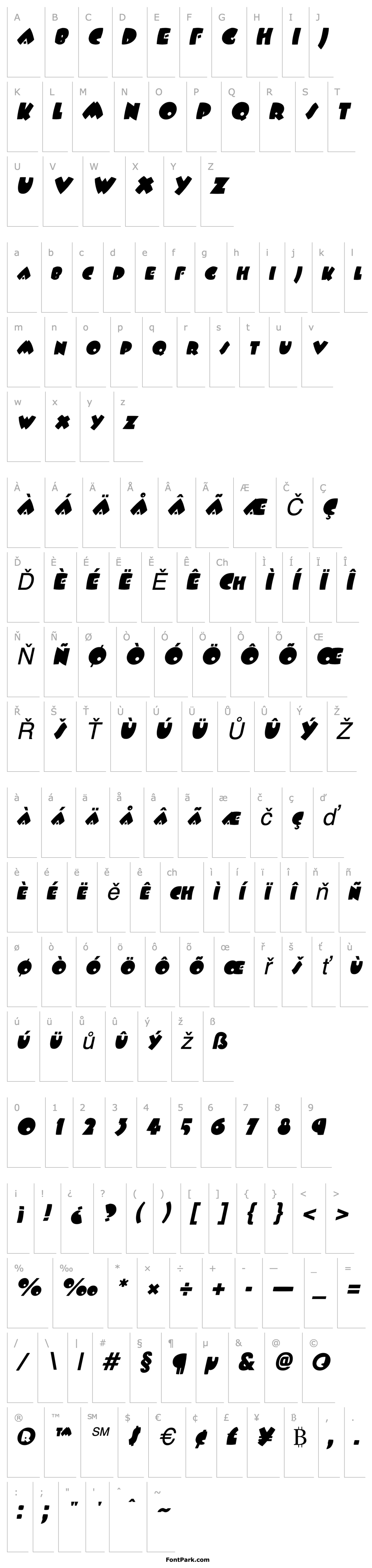 Přehled Wampum  Italic