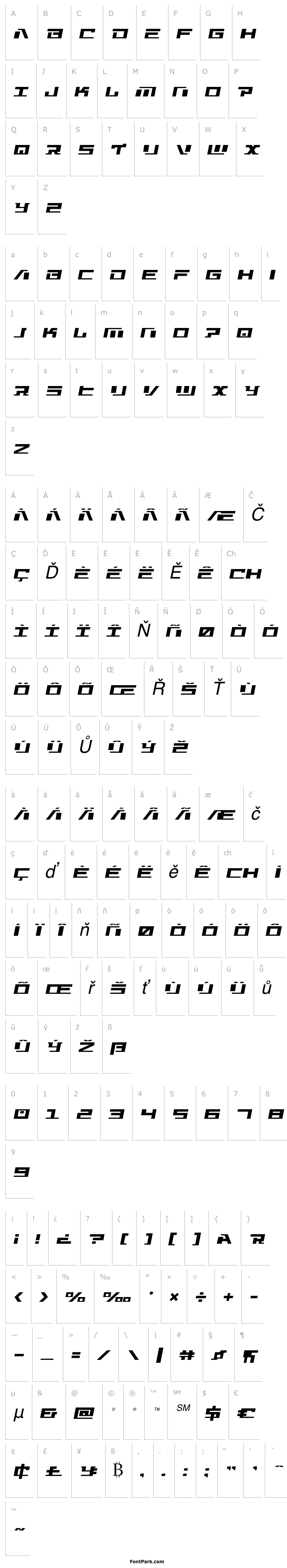 Overview War Machine Semi-Italic