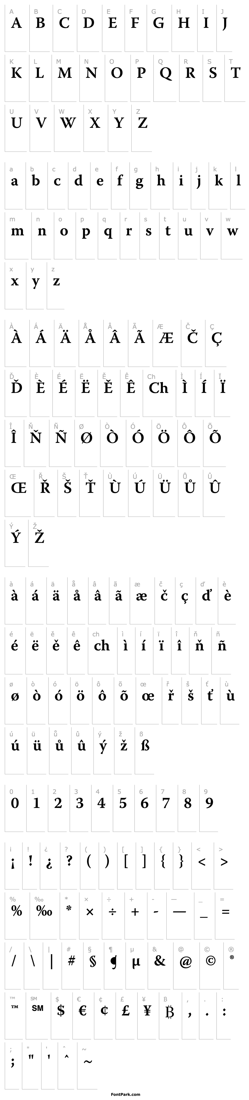 Overview WarnockPro-Semibold