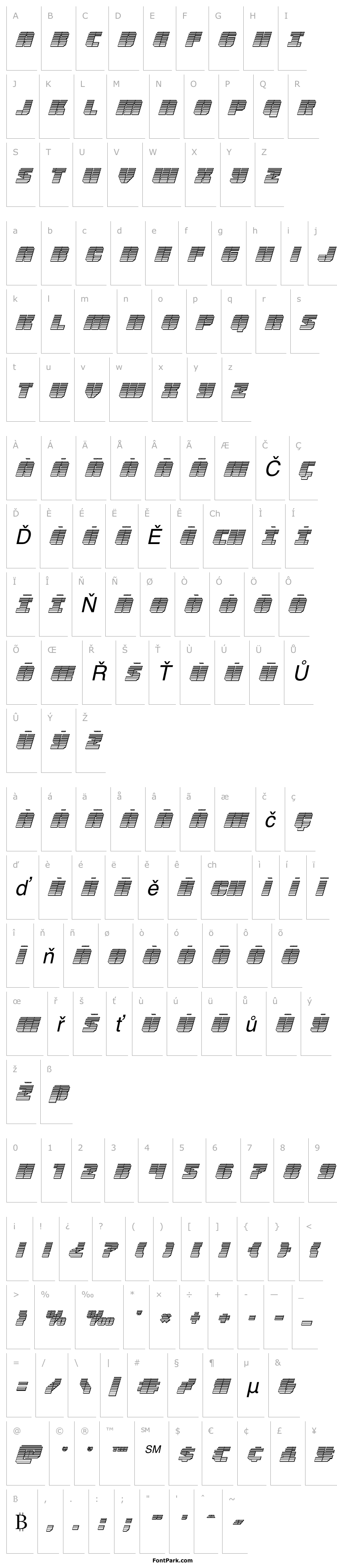 Overview Warp Thruster Chrome Italic