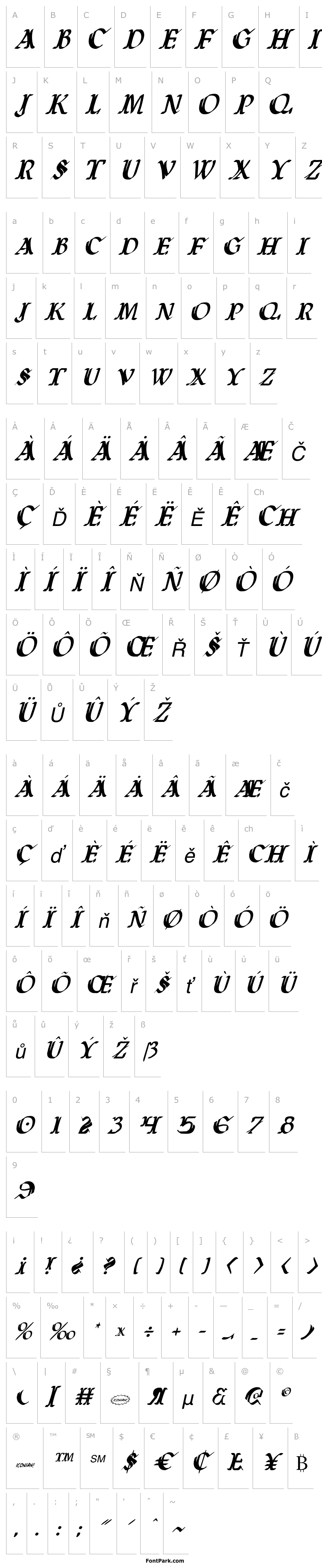 Overview Wars of Asgard Condensed Italic