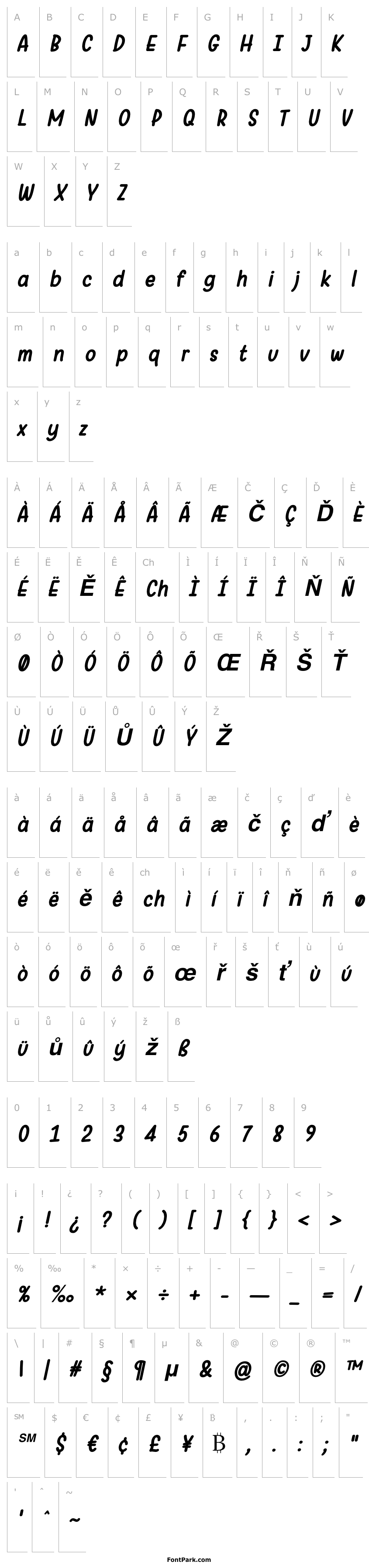 Přehled Warung Kopi Bold Italic