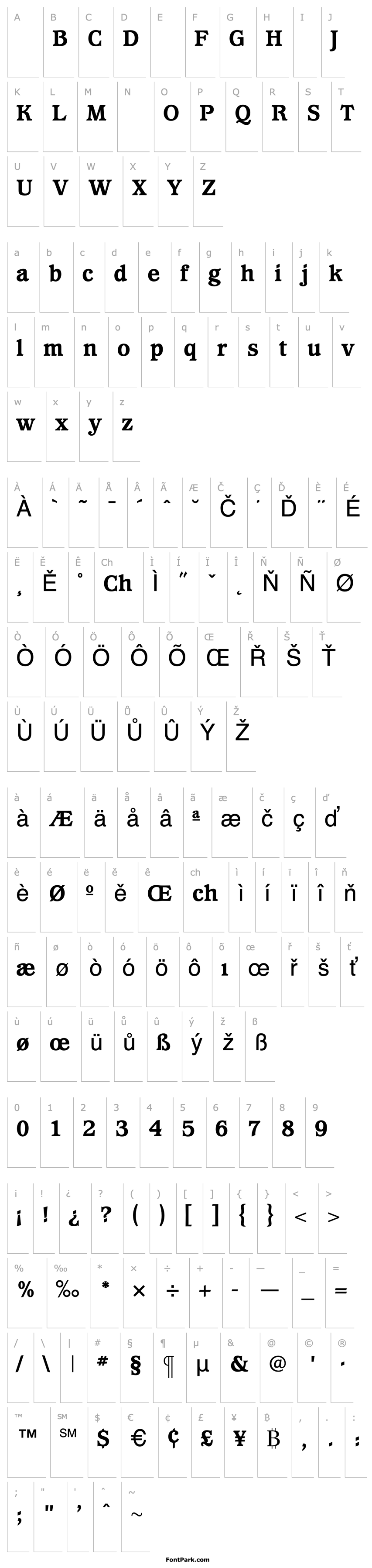 Přehled WaverlyExtraBold