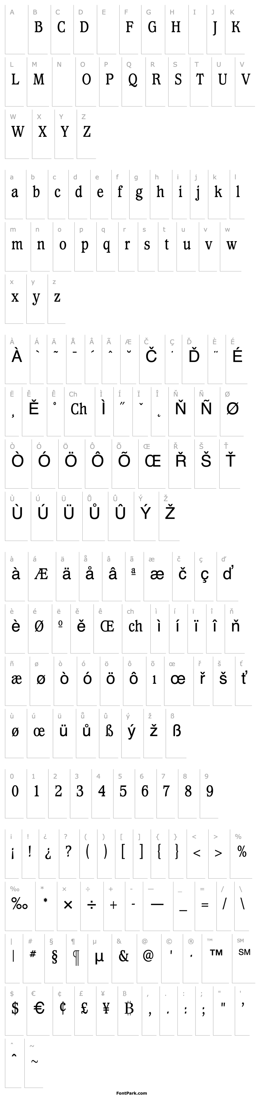 Overview WaverlyMediumCondensed