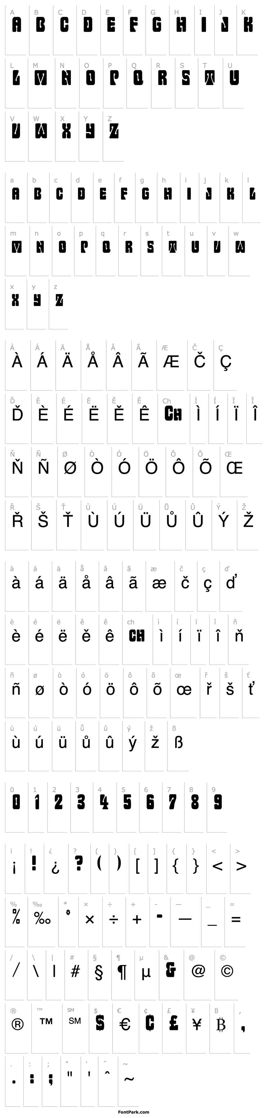 Overview WavyOrnamentalCondensed