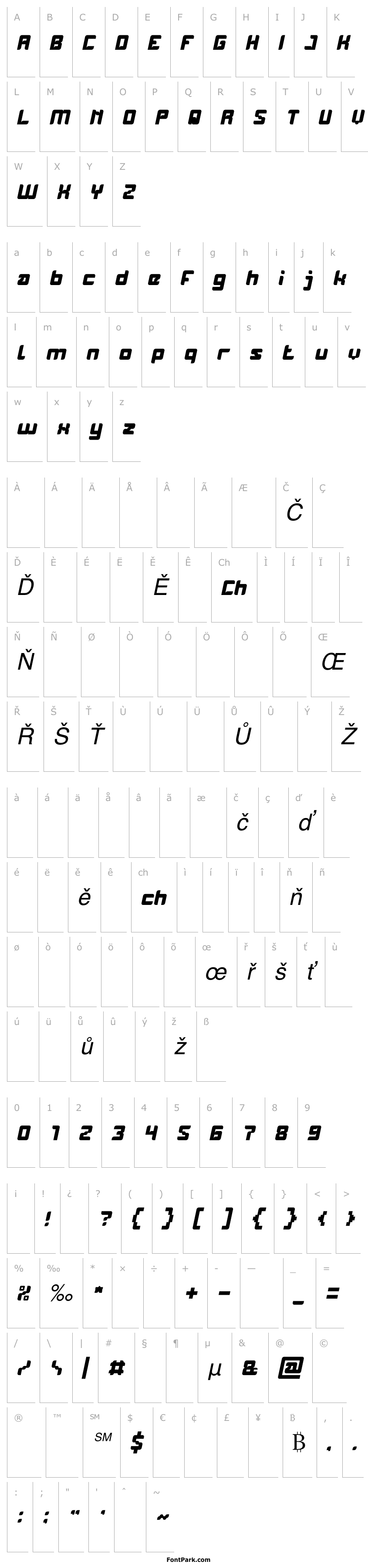 Overview WAYNER Italic
