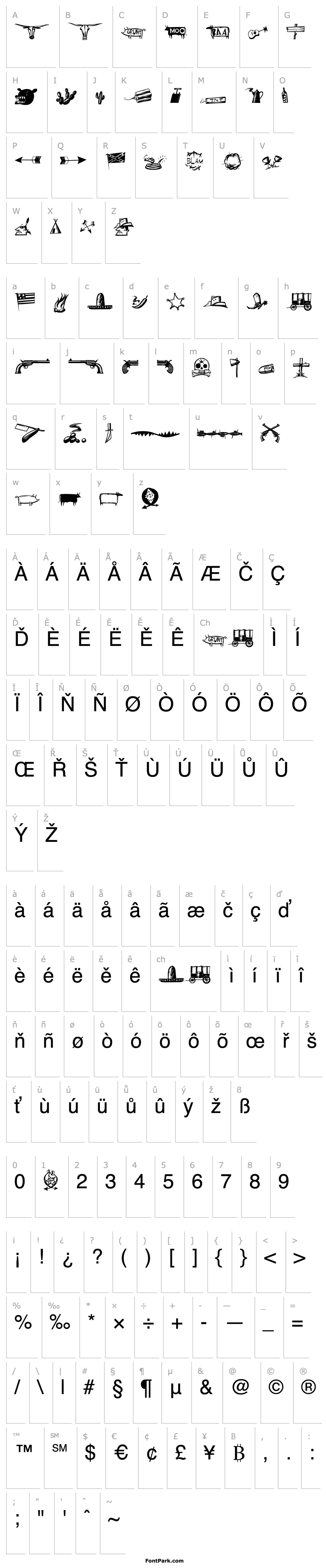 Overview WayOutWestCritters