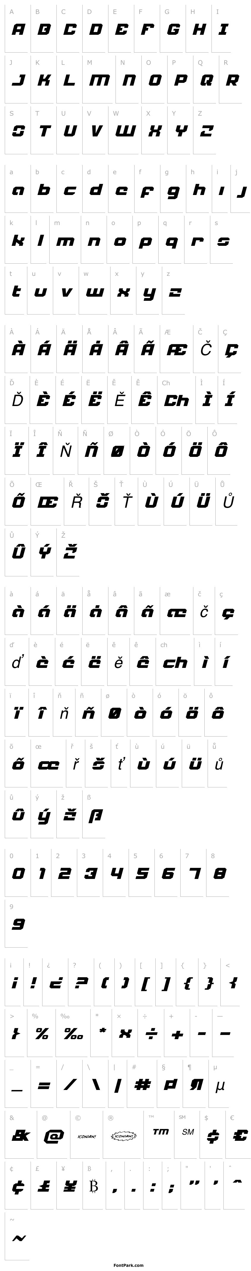 Overview Weaponeer Expanded Italic