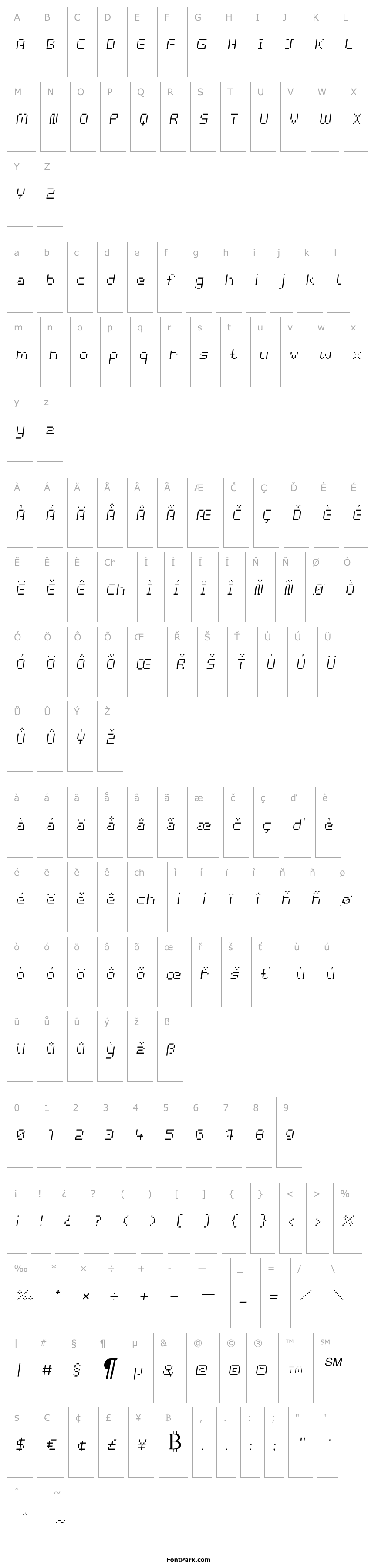 Přehled webpixelbitmap-LightItalic