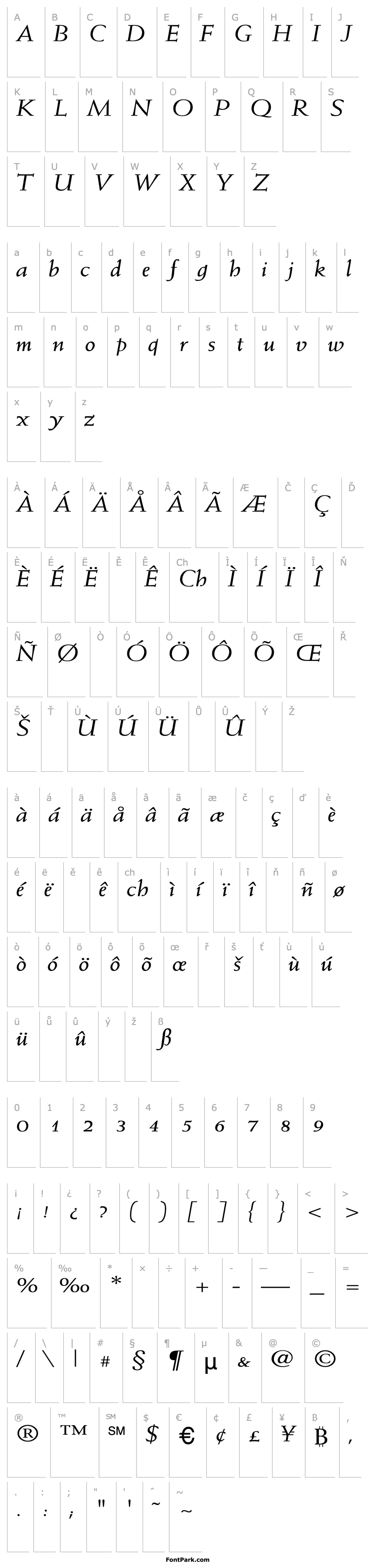 Overview Weiss-Italic Wd