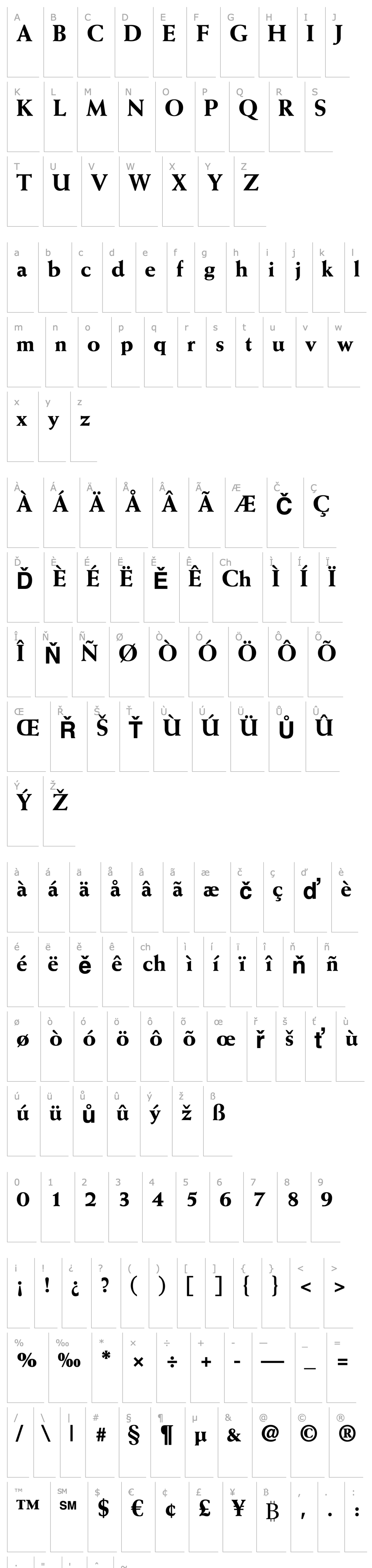 Přehled WeissStd-ExtraBold