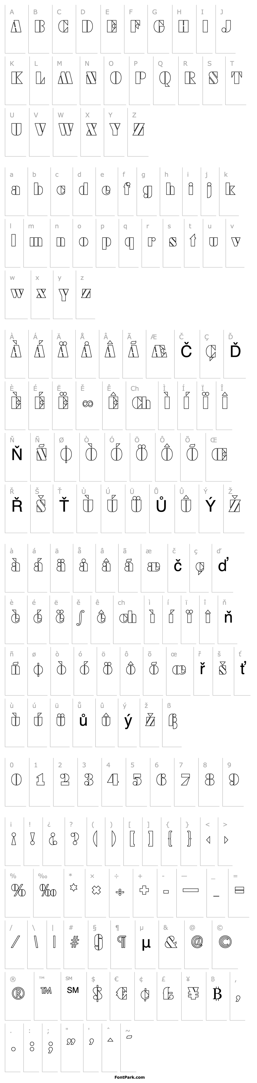 Přehled WendyBeckerOutline-Regular