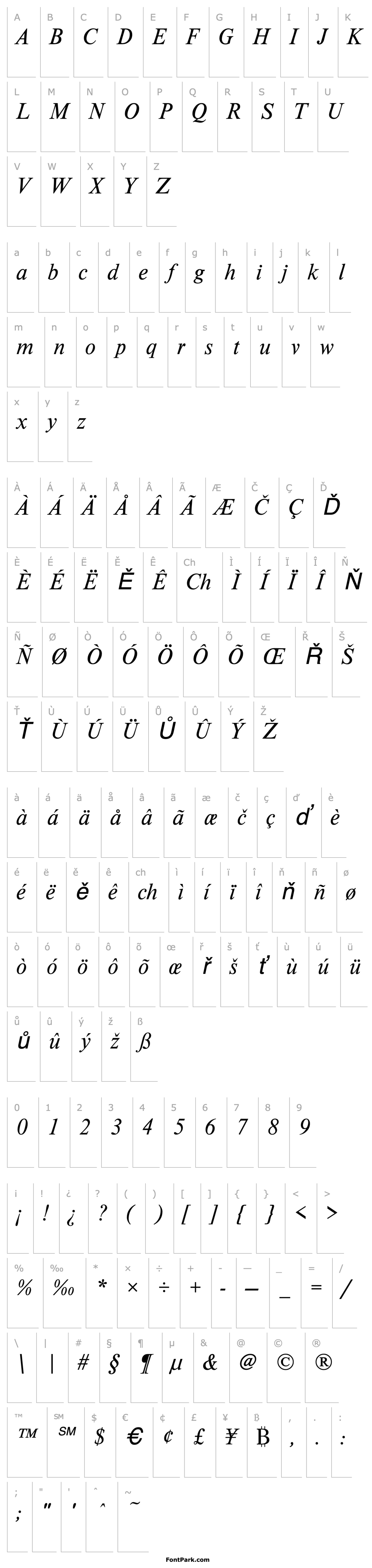 Overview WestTimesSSK Italic