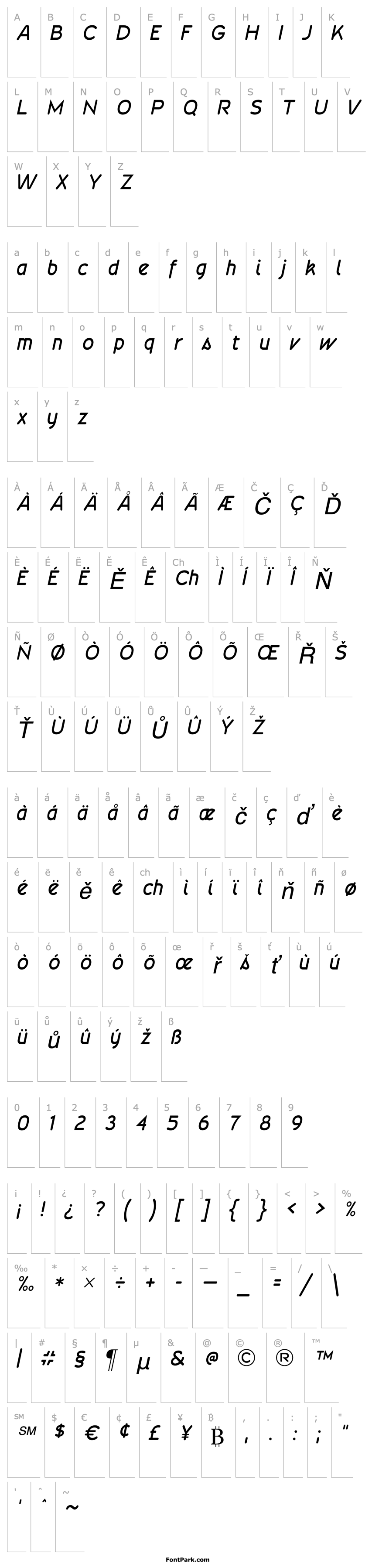 Overview Wevli Medium Italic