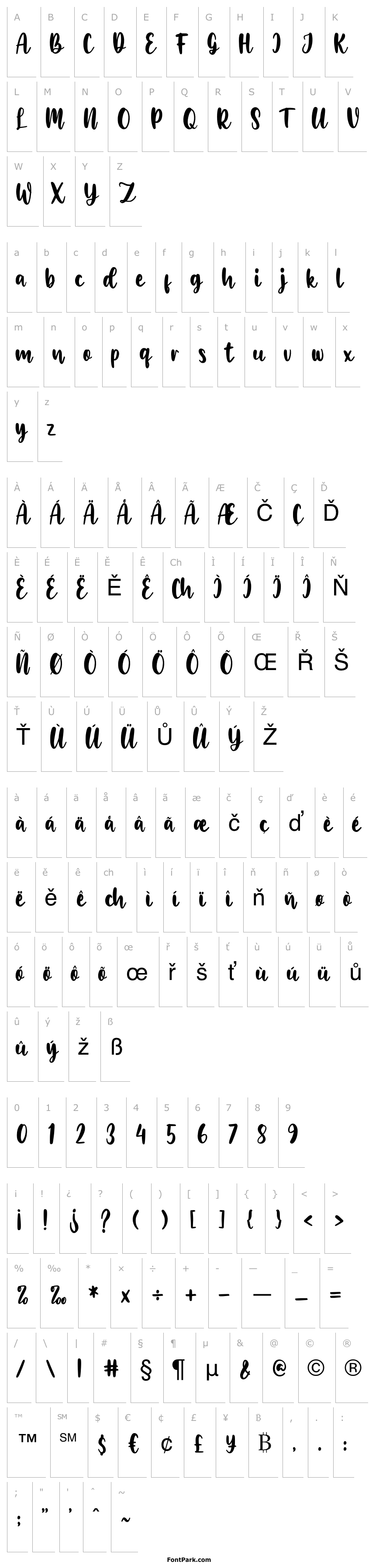 Overview Wheslayne Script