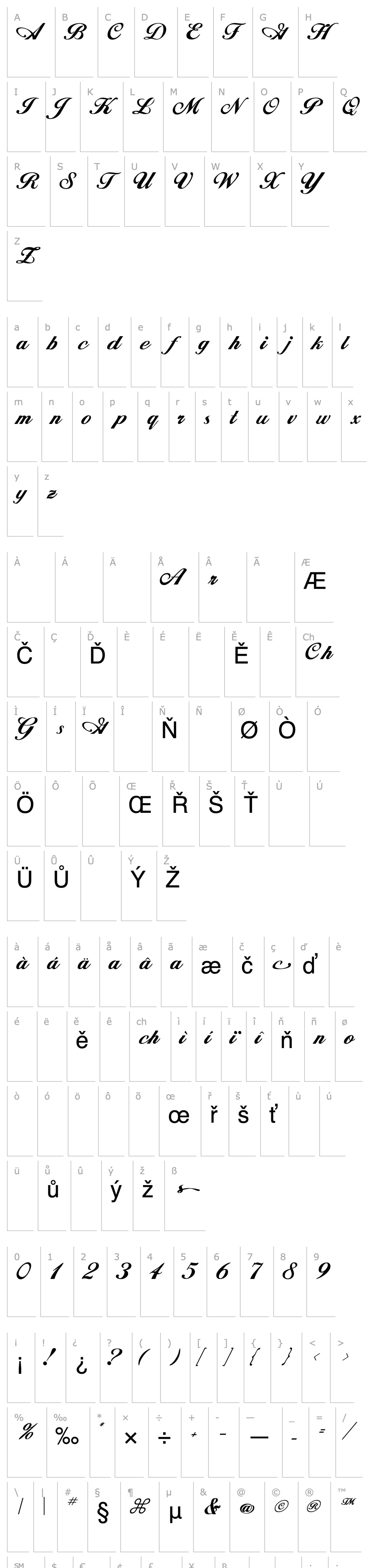 Přehled Whimsi Script SSK