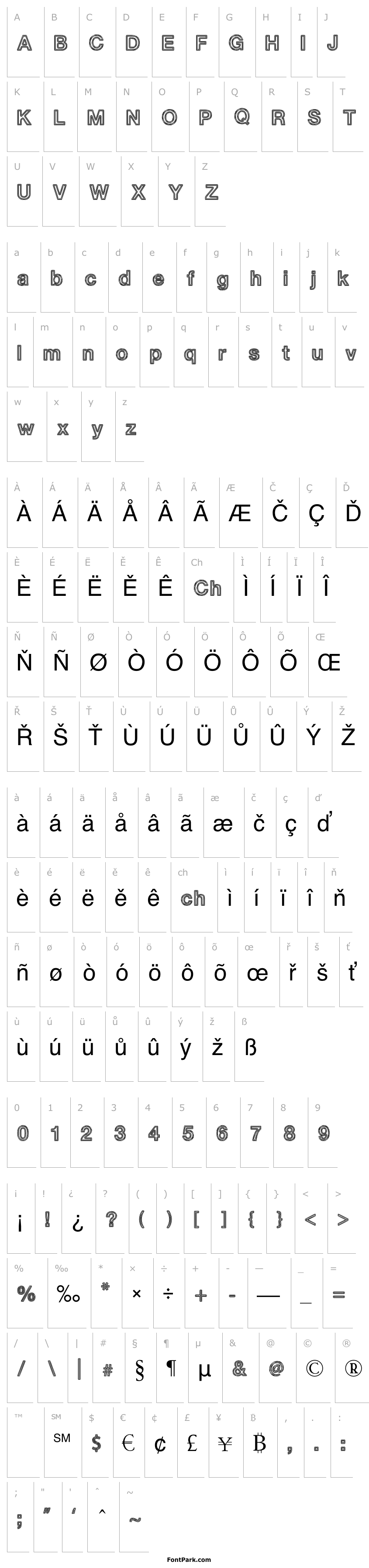 Přehled White Outlines